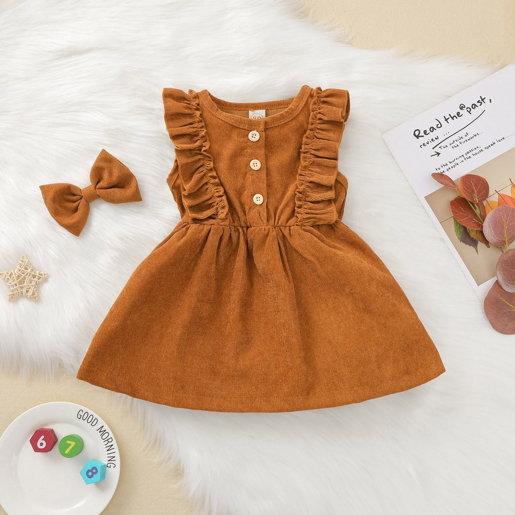 Summer Tops 0-9Y Lovely Baby Dresses Skirts Kids Girls Dress