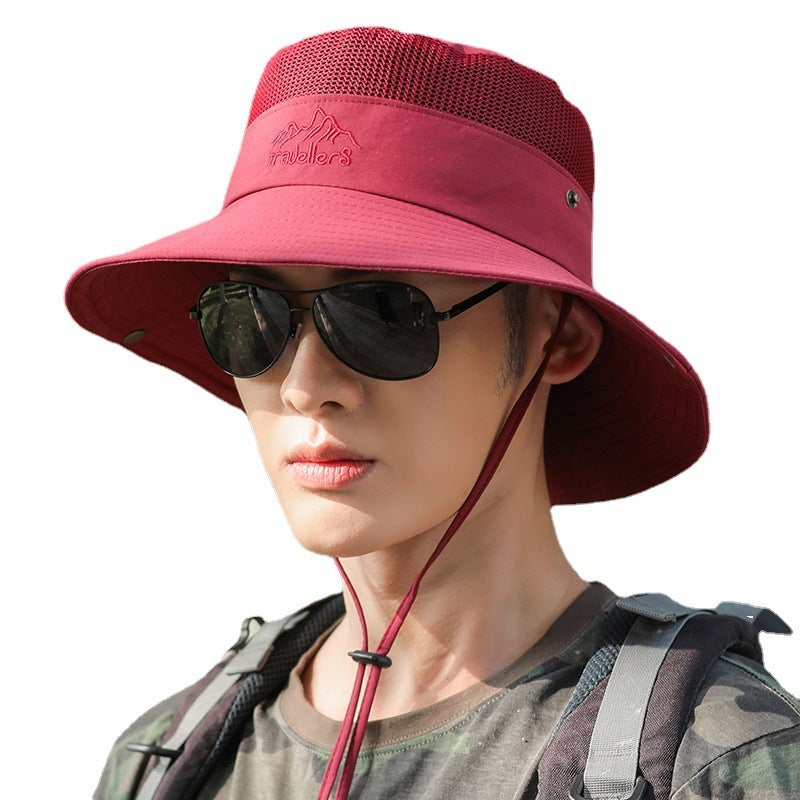 Spring And Summer Hat Outdoor Mountaineering Sun Hat Folding