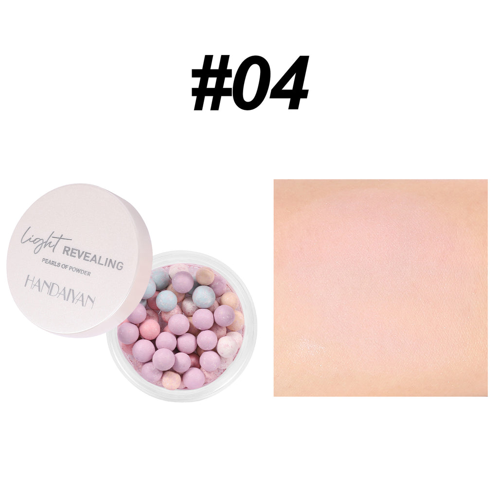 Five-Color Makeup Loose Powder Ball Oil Control Lasting