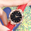 WOKAI high quality fashion casual women's belt Quartz Watch Lady student full diamond fashion vintage clock women