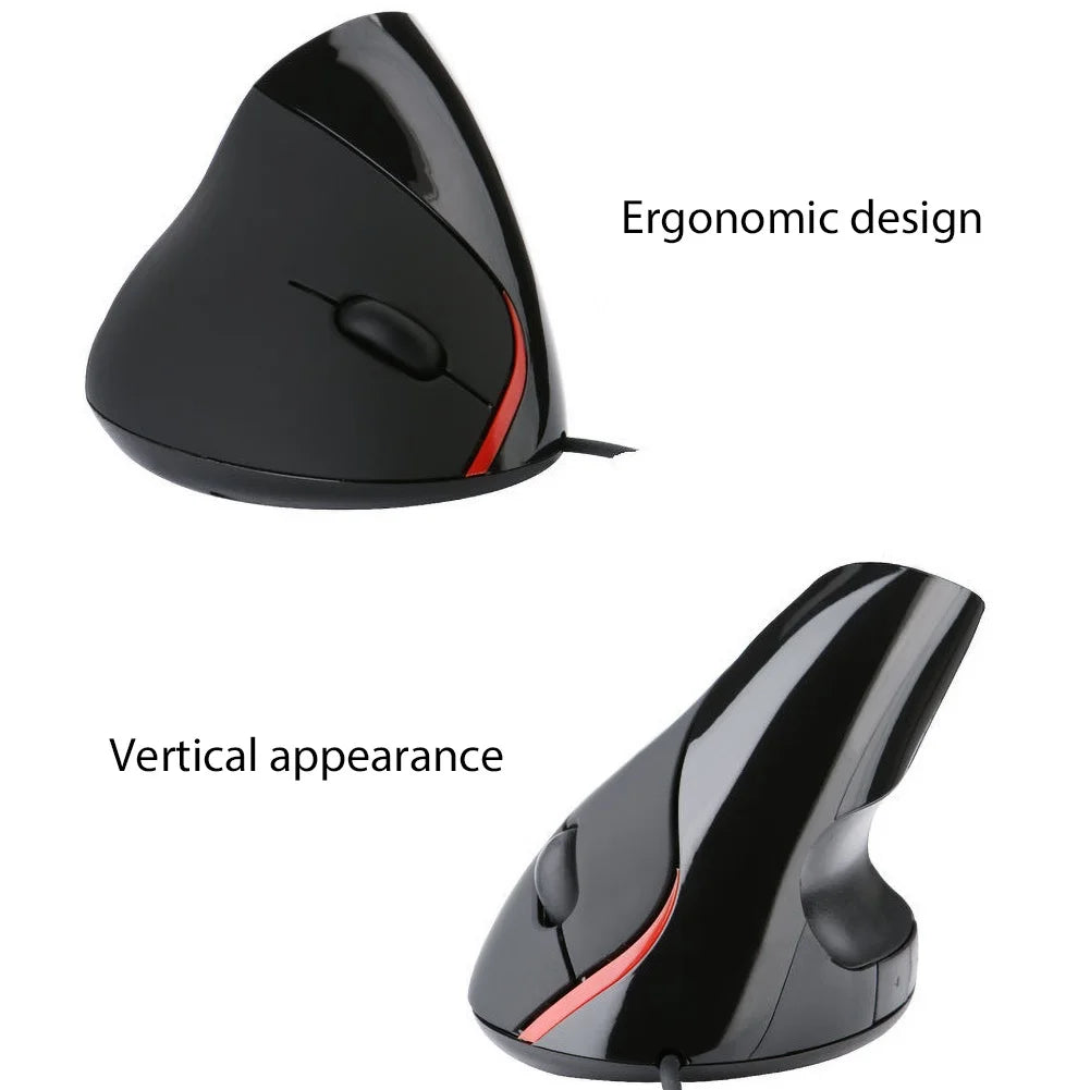 2020 Ergonomic Mouse Vertical Mouse 1200 DPI Optical Mice for PC Laptop Office Mouse gamer игровая мышь беспроводная мышь