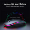 Wireless Mouse Bluetooth Mouse Wireless Computer Mouse RGB Rechargeable Ergonomic LED Backlit Mause Silent Mice For Laptop PC