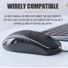 1pc Professional Office Usb Optical Gaming  Mouse Ultra Slim Silent Ergonomic Design Computer Laptops Notebook Accessories