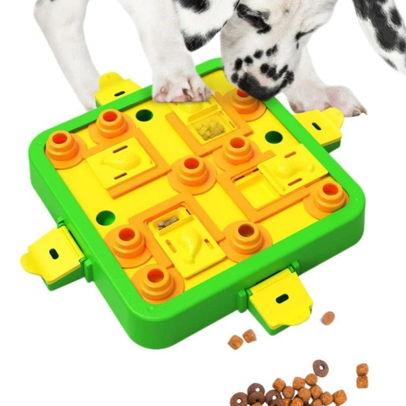 Dog Puzzle Toys Level 3in1 Enrichment Dogs Toys Mental Stimulation Treat Puzzle Feeder Interactive Boredom & Stimulating Dog Toy