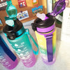 1 Liter Water Bottle Motivational Sport Water Bottle Leakproof Drinking Bottles Outdoor Travel Gym Fitness Jugs For Kitchen