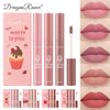 3PCS/Set Velvet Matte Lip Gloss Set Matte Long Lasting Waterproof Lipstick Kit Nourish Moisturizing Professional Lip Makeup Gift