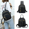 Women Girls Black Nylon Mini Backpack Travel School Backpack Shoulder bags 2022 New