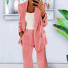 Autumn Fashion New Women's 2PCS Pants Sets Business Office Ladies Formal Blazer And Pants Sets Tracksuit Sets Female Outfits