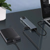 Type C Extender 8 in 1 USB HUB with HDMI Laptop Converter USB C to USB 3.0 2.0 Disk Ethernet Cable OTG Card Reader Charging Dock