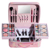 34pcs Sparkle Makeup Gift Box Laser Rose Portable Professional Cosmetics Full Set Fashionable Festive Gift Y2k Travel Makeup KIT