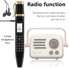 SERVO BM111 Pen Phone Portable Fan 3-in-1 Mobile Phone Dual SIM Bluetooth Dial Recorder Magic Voice Pen Style Telephone Original