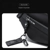 MATE ELAN Premium Waterproof Magnetic Buckle Crossbody Bag Personality Fashion Men Messenger Bag Black Minimalist Shoulder Bags