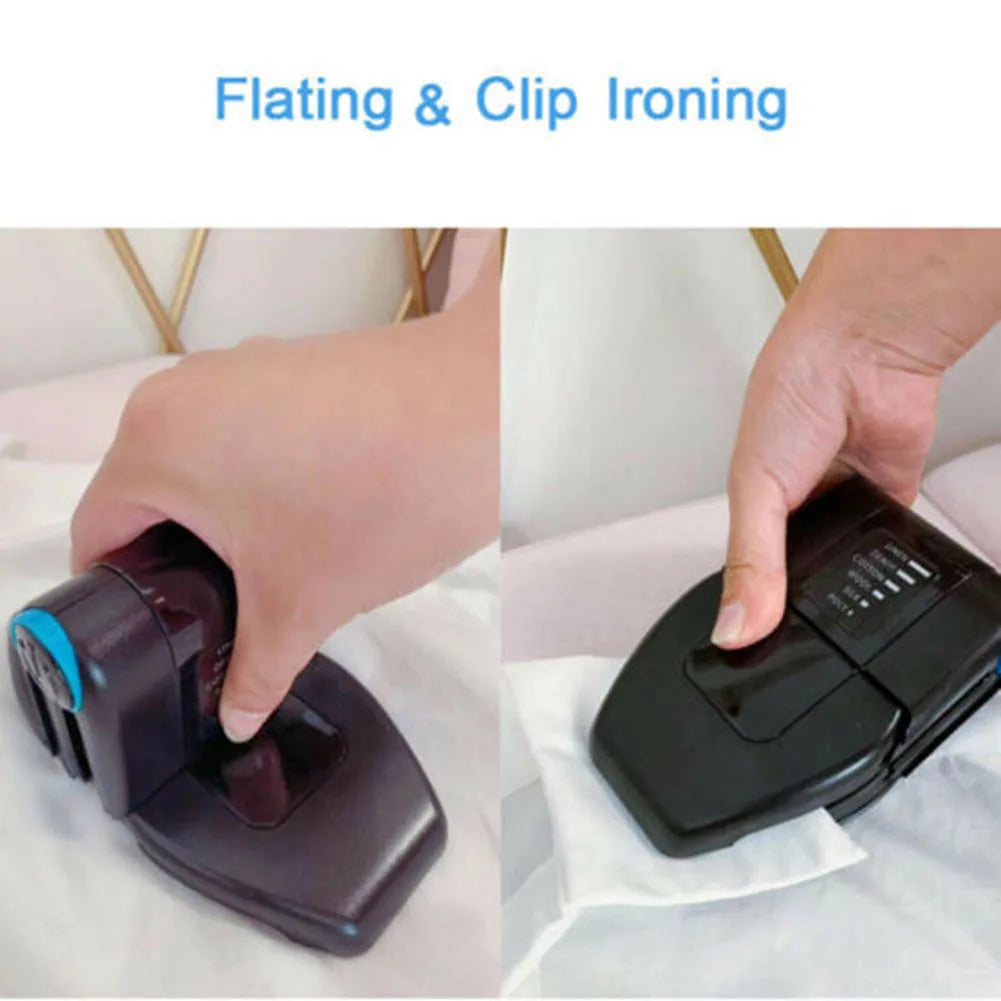 Foldable Dry Iron 6 Adjustable Temperature Modes Portable Mini Electric Travel Iron Not Required Water