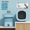 13L Portable Folding Washing Machines Large with Dryer Bucket for Clothes Underwear Sock Small Washer Travel Home Mini Machine