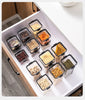 Sealed Jars Kitchen Grain Storage Organizer Large Tank Plastic Moisture-proof Storage Box Household Seasoning Jars Set