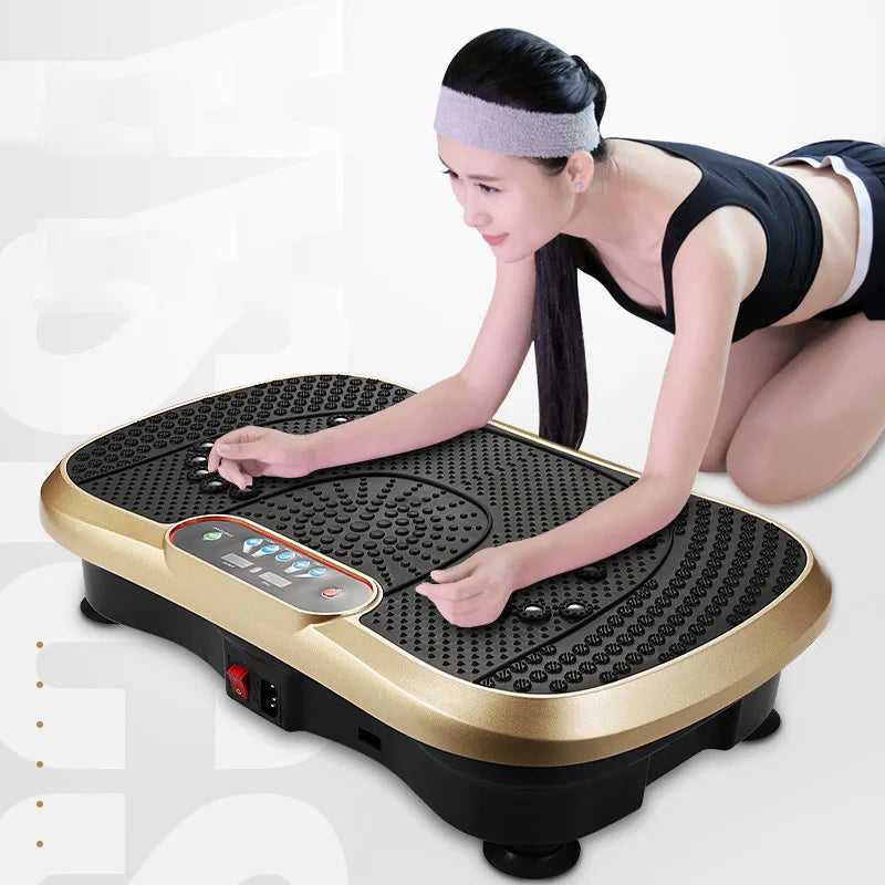 crazy fit vibrating plate massage Whole Body Vibration Plate exercise machine with blue tooth