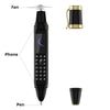 SERVO BM111 Pen Phone Portable Fan 3-in-1 Mobile Phone Dual SIM Bluetooth Dial Recorder Magic Voice Pen Style Telephone Original