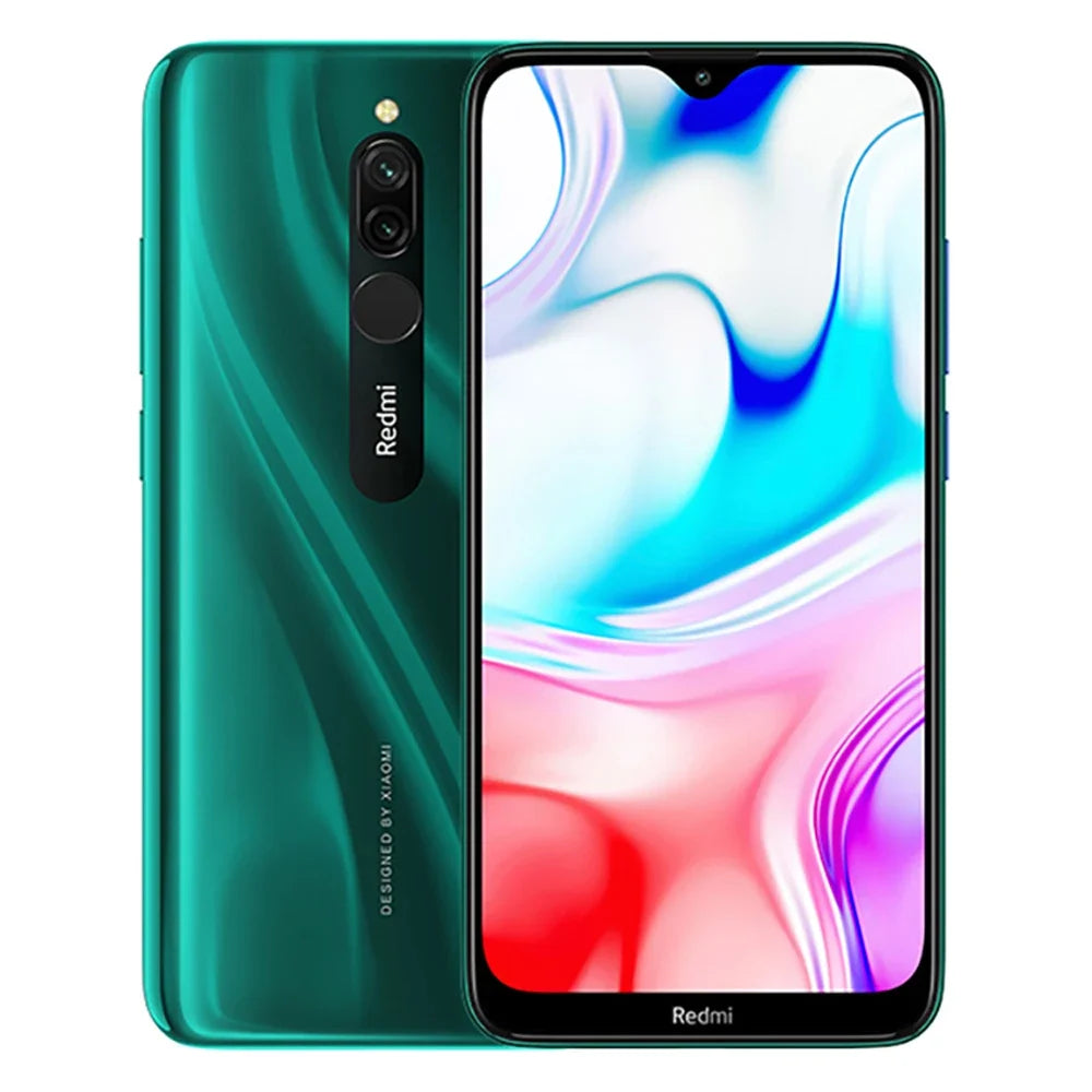 Original Xiaomi Redmi 8 4GB 64GB Smartphone 4700 mAh Dual SIM 6.22'' 12MP+2MP+8MP Snapdragon 439 Octa-Core 4G LTE Mobile Phone