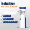 Medical Silent Mesh Nebulizer Handheld Asthma Inhaler Atomizer Children Health Care Oximeter Mini Portable Nebulizer Humidifier