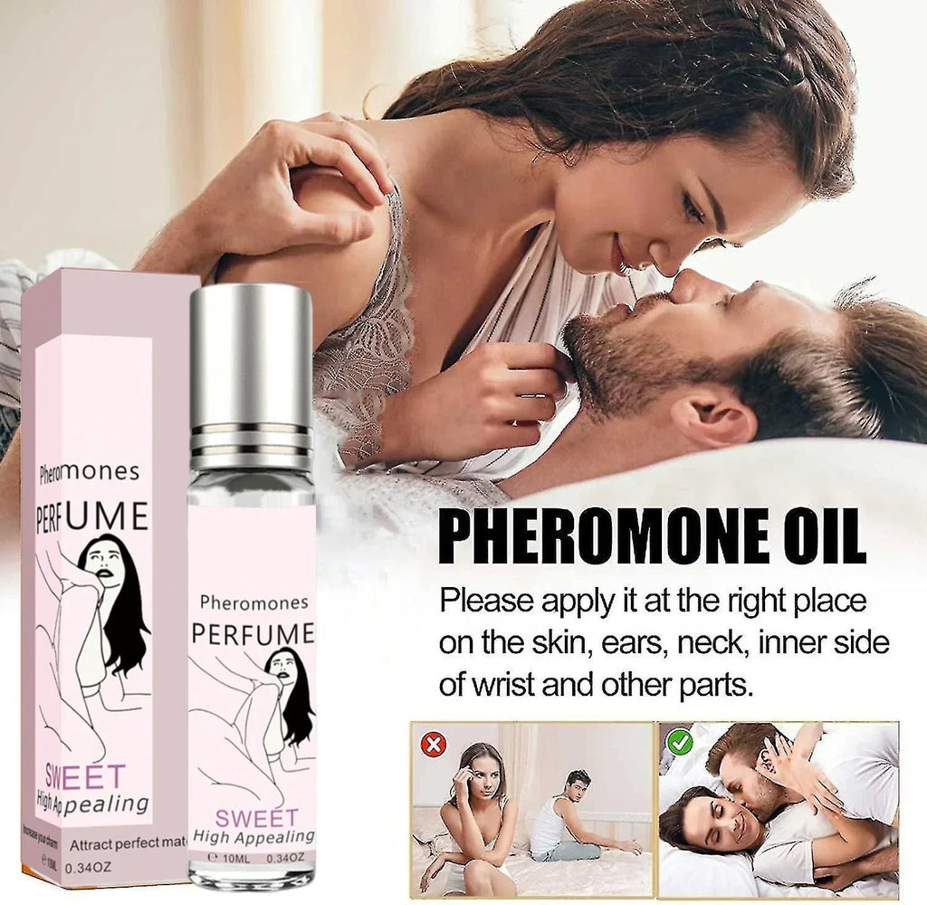 Portable Ball Fragrance Oil Fragrance Pheromone Perfume for Men and Women Perfume Adults Sexually Flirting Perfume Essential