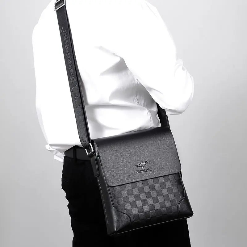 Men's New Crossbody Bag Vertical Casual Crossbody Bag High-grade Shoulder Bag Business Fashion Briefcase