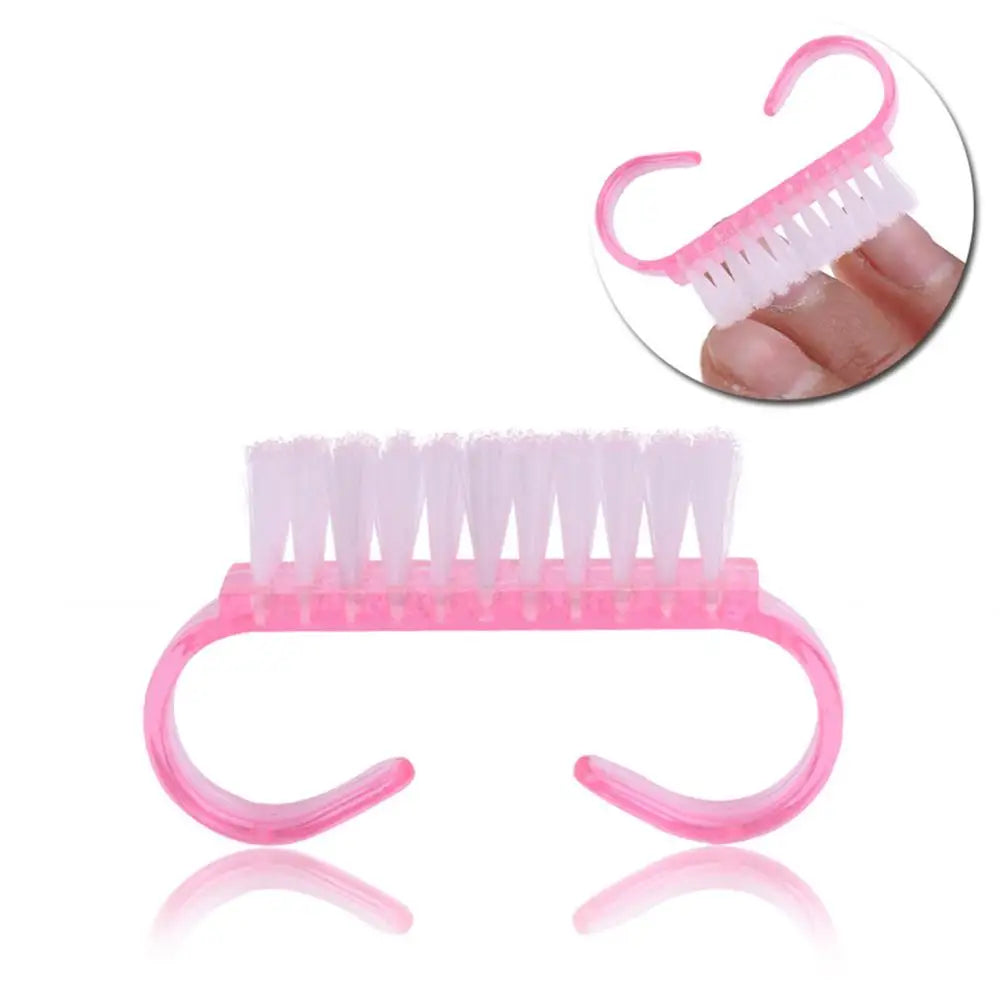 Nail Cleaning Brush Nail Tool File Manicure Pedicure Soft Remove Dust Manicure Tool Clean Brush For Nail Care Makeup Tools