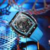 CURREN Top Brand Men's Watches Luxury Square Quartz Wristwatch  Waterproof Luminous Chronograph Watch for Men Date Clock