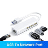 USB C HUB 100Mbps 3 Ports USB 2.0 Type C HUB USB to Rj45 Lan Ethernet Adapter for Lenovo Xiaomi Macbook Pro Air PC Accessories