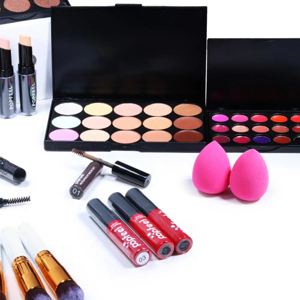 Makeup Kit Reusable Multi-purpose Training Tool All In One Makeup Kit for Girl