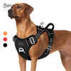 Benepaw No Pull Dog Harness No Choke Easy Control Handle Reflective Pet Harness 2 Leash Clips Adjustable Soft Padded Dog Vest