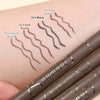 Waterproof Quick Dry Liquid Eyeliner Pen Lasting Lying Silkworm Eyeliner Pencil Ultra-fine Matte Black Brown Beauty Eyes Makeup