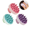 Silicone Shampoo Scalp Hair Massager Head Body Scalp Massage Brush Comb Hair Washing Comb Shower Brush Bath Spa Massage Brush