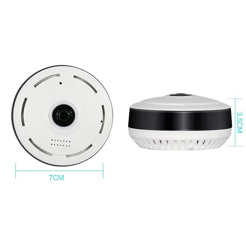 960P HD Wifi IP Camera Home Security 360 Degree Panoramic Fisheye Mini CCTV Camera 1.3MP Home Surveillance Wireless Camera