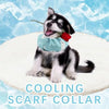 Dog Cooling Collar Pet Cooling Ice Apron Cat Bib Kitten Puppy Cool Clothes Ice Scarf Heatstroke Pet Cooling Collar Dog Supplies