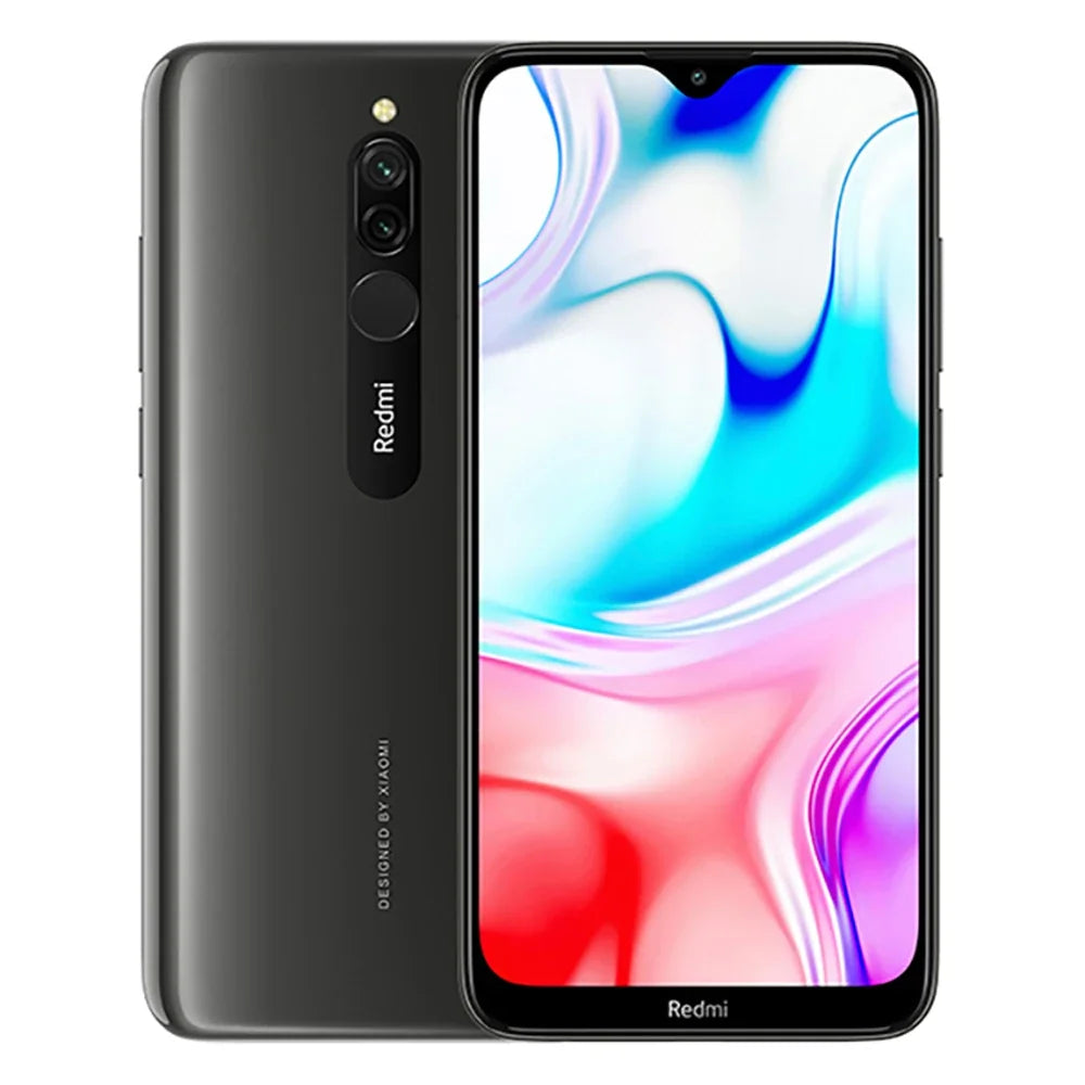 Original Xiaomi Redmi 8 4GB 64GB Smartphone 4700 mAh Dual SIM 6.22'' 12MP+2MP+8MP Snapdragon 439 Octa-Core 4G LTE Mobile Phone