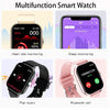 2024 New Bluetooth Answer Call Smart Watch Men 1.69" Full Touch Dial Call Fitness Tracker IP67 Waterproof Smartwatch Man Women