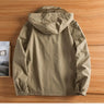 Men's Windbreaker Jackets For Men Motorcycle Helmet Clothing Waterproof Hooded Jacket Camping Outdoor Hiking Men's Coat