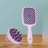 Shampoo Brush Scalp Massage Spray Bottle Dispenser Bottle Hollow Comb Styling Comb Hair Set Hair Brushes Set Women Hair Tools