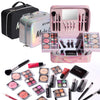 34pcs Sparkle Makeup Gift Box Laser Rose Portable Professional Cosmetics Full Set Fashionable Festive Gift Y2k Travel Makeup KIT