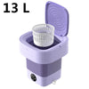 13L Portable Folding Washing Machines Large with Dryer Bucket for Clothes Underwear Sock Small Washer Travel Home Mini Machine